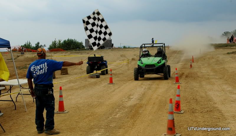 Finish line at King of the Mountain